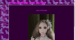 Desktop Screenshot of ofbutterfliesandthings.com